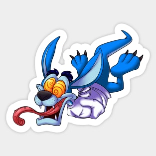 Ripper Roo Mad Sticker